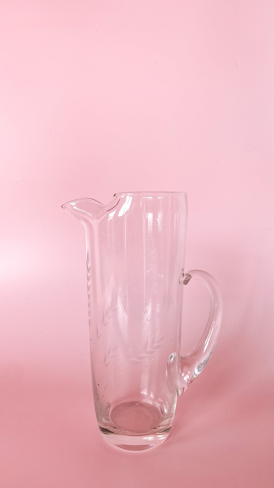 vintage-slim-etched-glass-pitcher-lost-girls-vintage