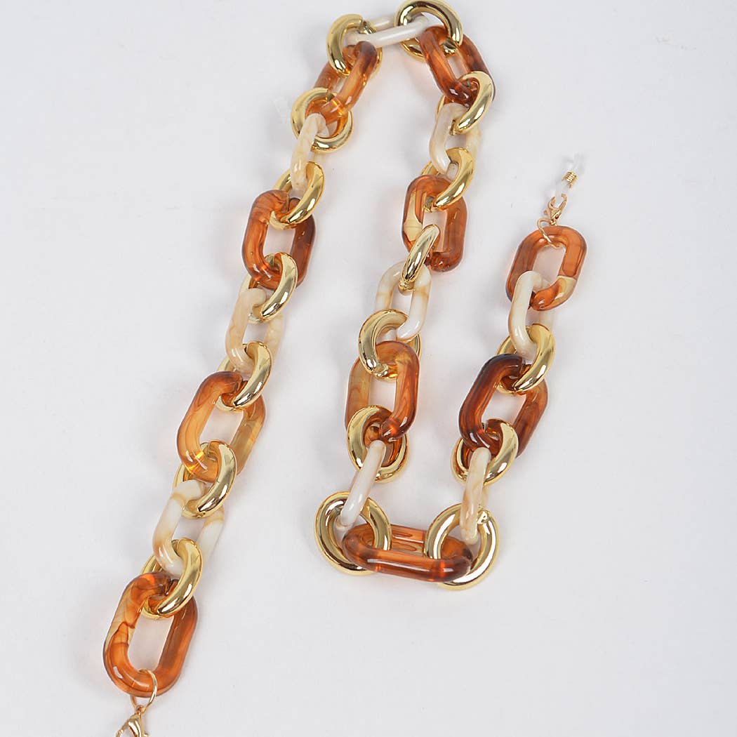 Acrylic Chain Link Sunglass Straps