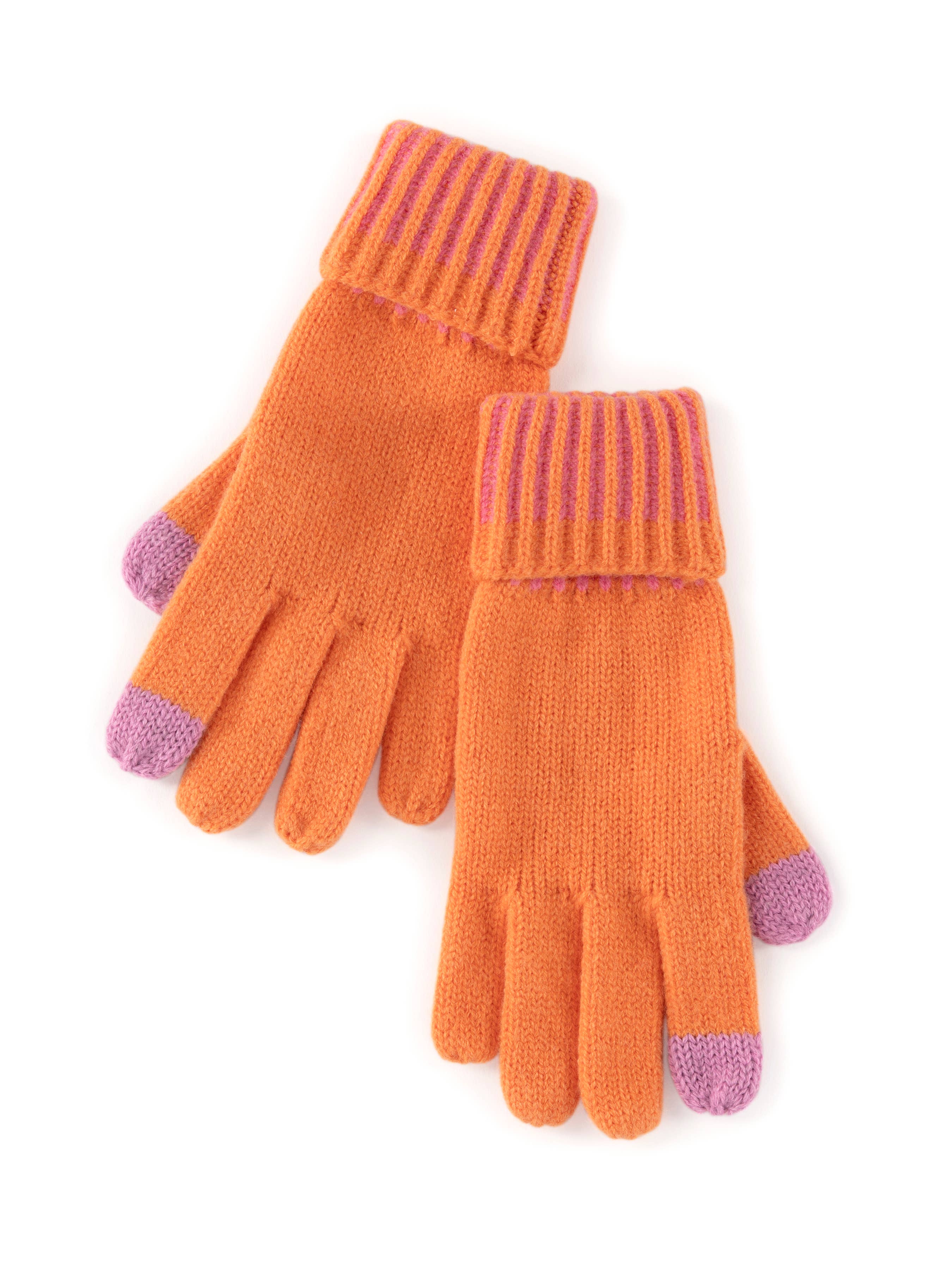 Girls knit gloves online