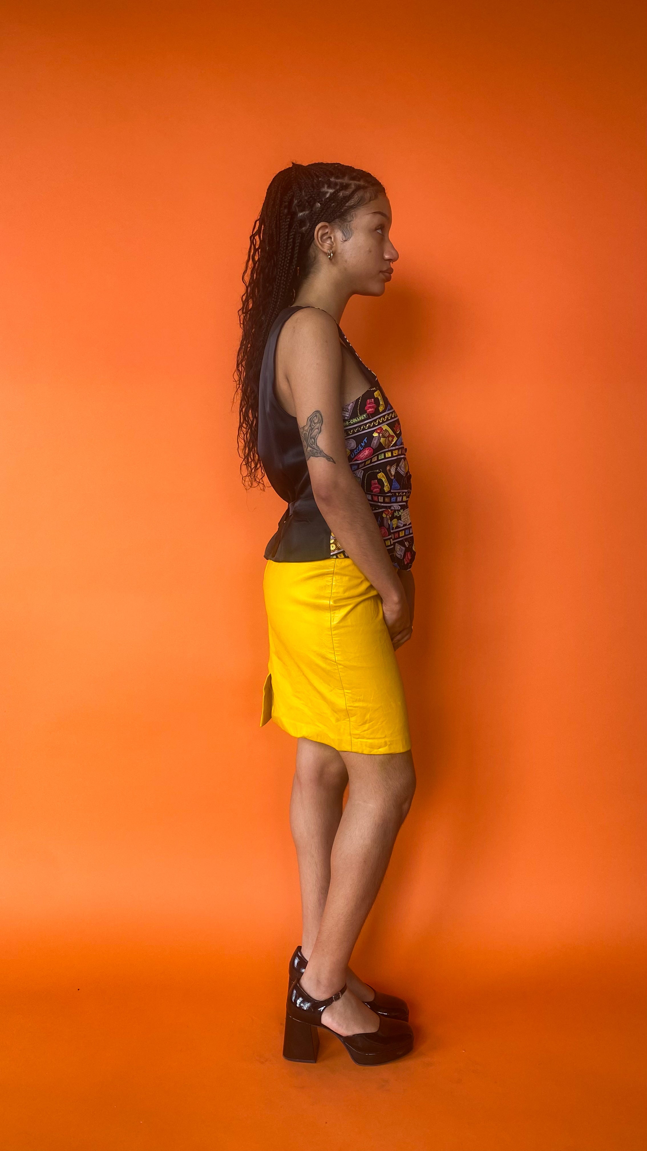 Xs yellow skirt sales