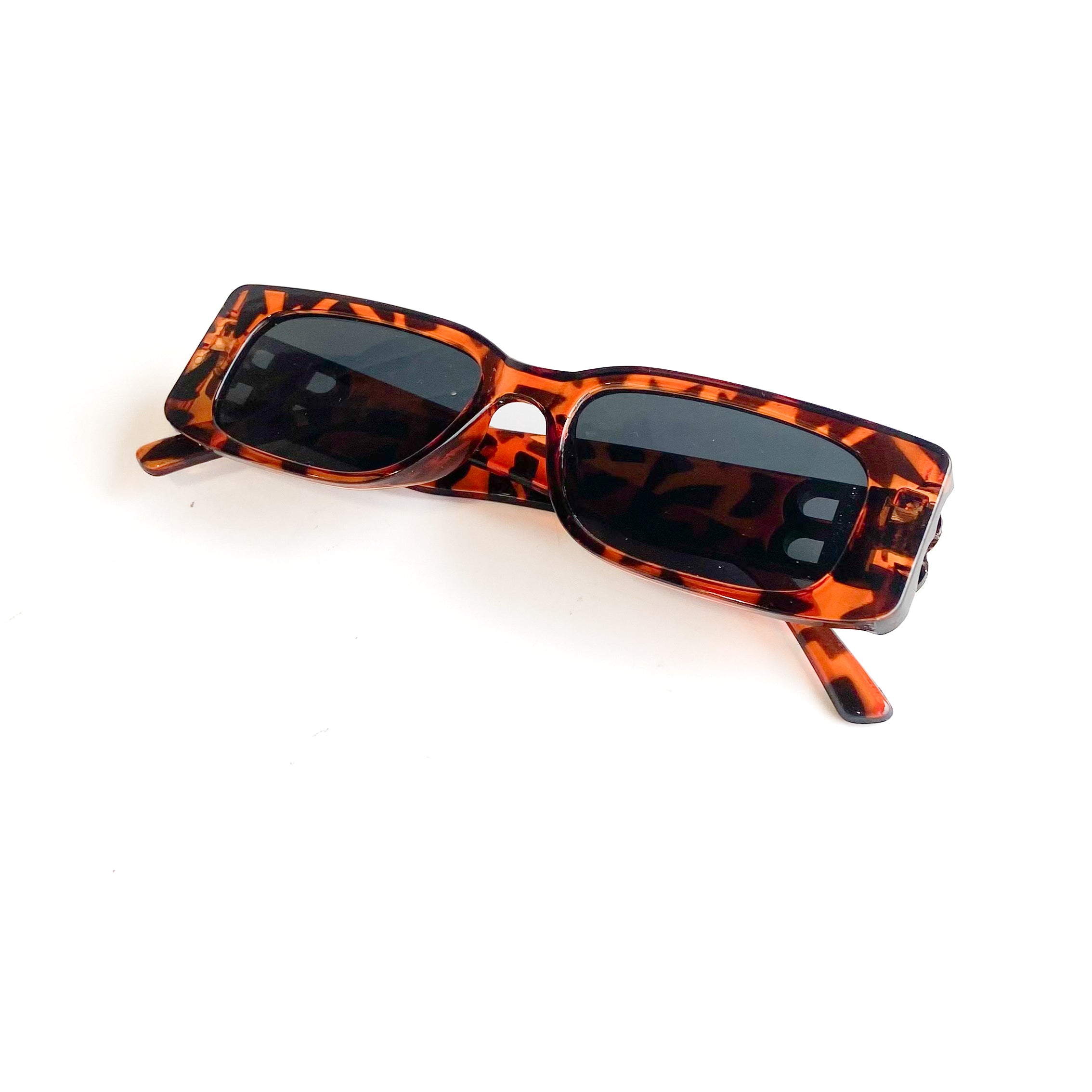 Wide Frame Square Sunglasses