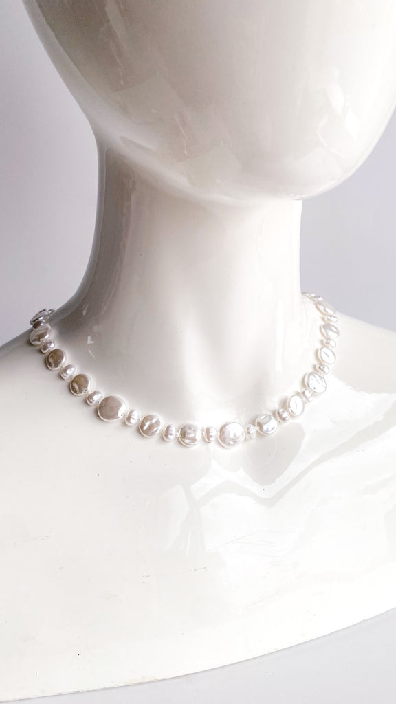 Natural Pearl Beaded Necklace