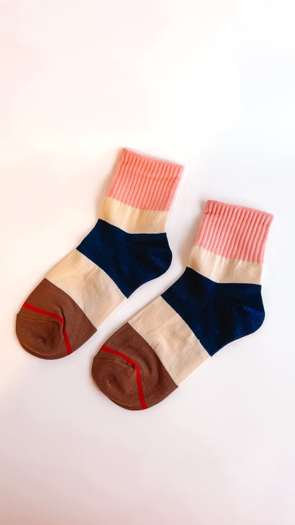 Elsa Color Block Socks