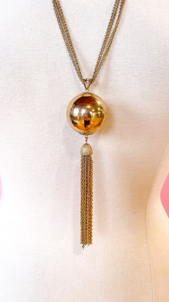Vintage Big Bauble Necklace