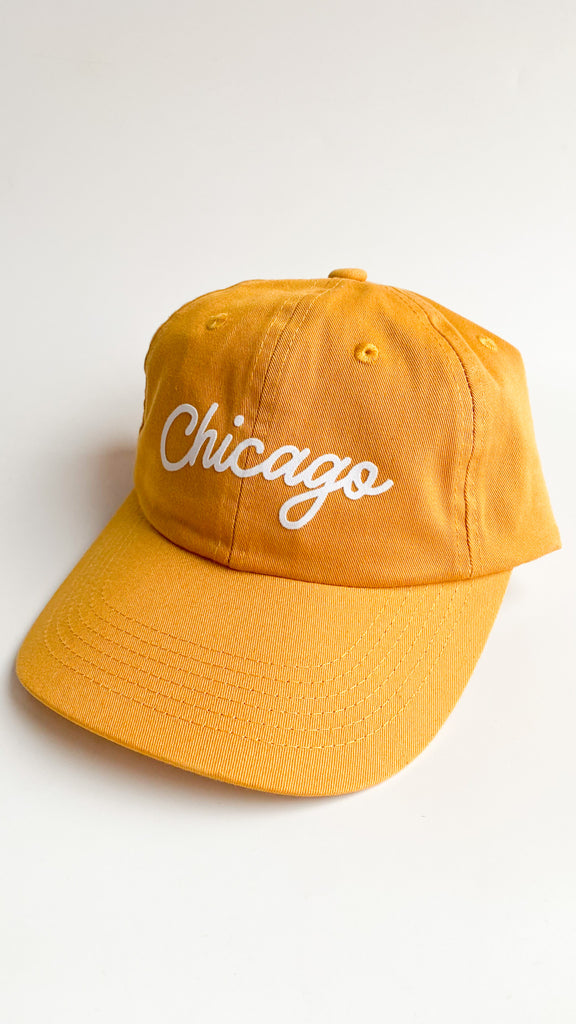 Chicago Baseball Cap Orange