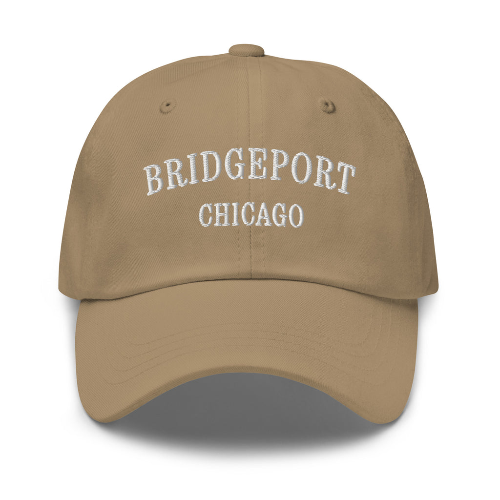 Bridgeport Chicago Dad Hat - White Stitching