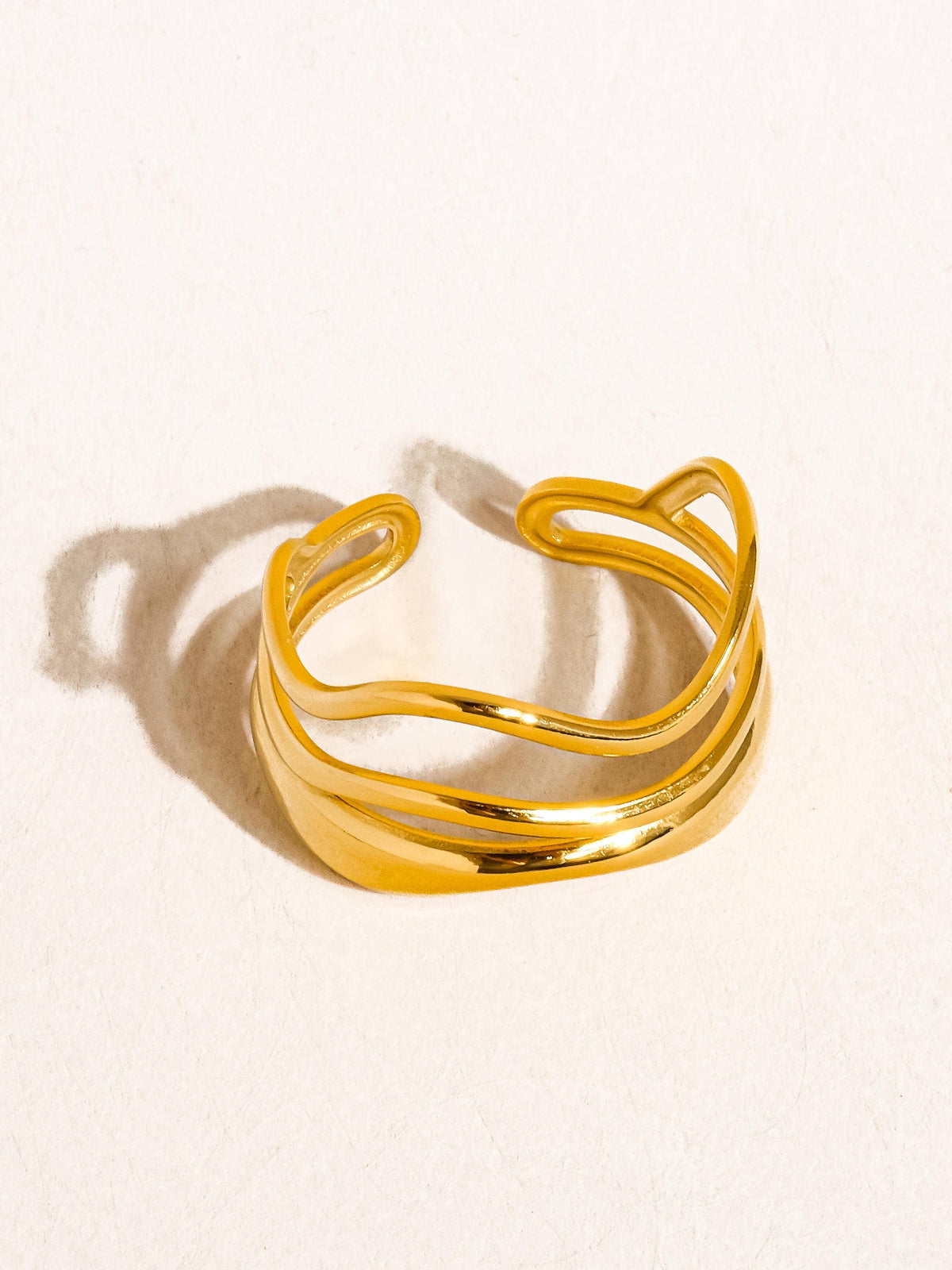 Ozzy Phone Rings Ozzy Abstract Ring – Lost Girls Vintage