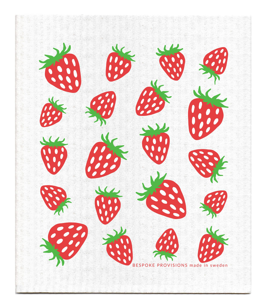 Strawberries  Swedish Dishcloths