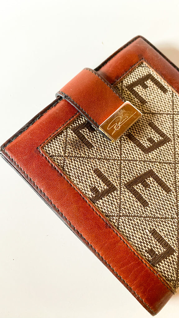 Vintage Italian Leather "E" Wallet