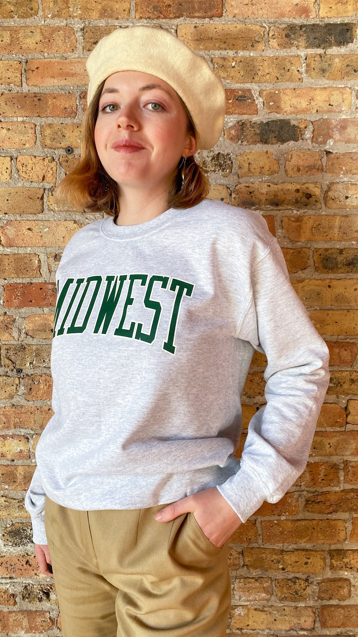 Varsity sweatshirt clearance