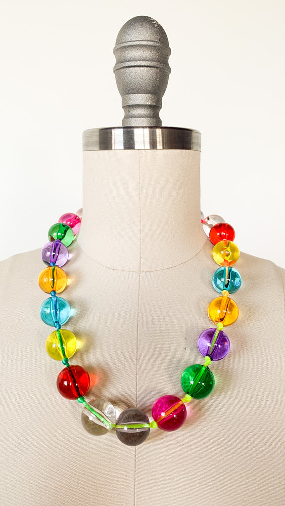 Rainbow Bauble Necklace