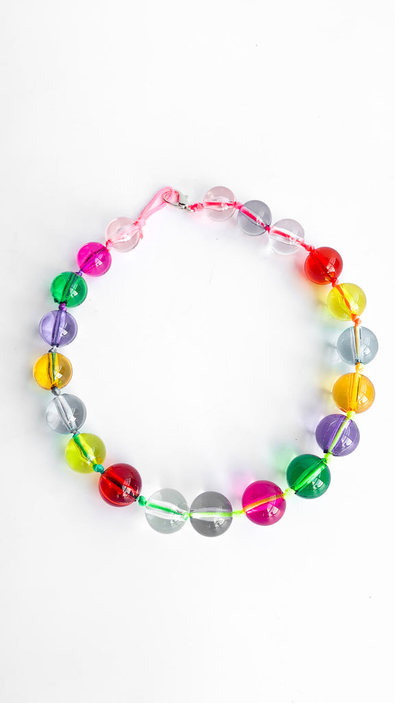 Rainbow Bauble Necklace