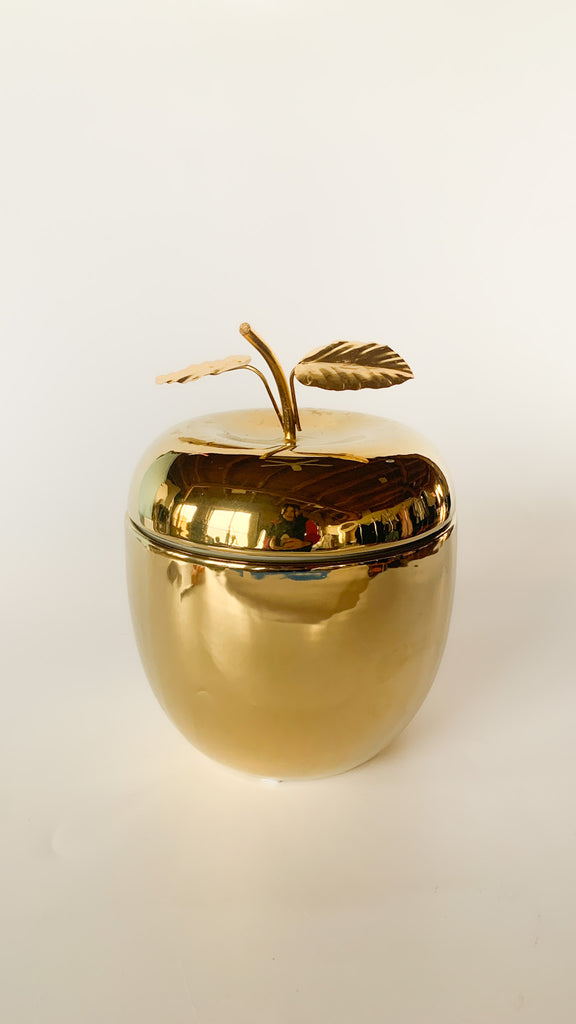 Gold Apple Ice Bucket