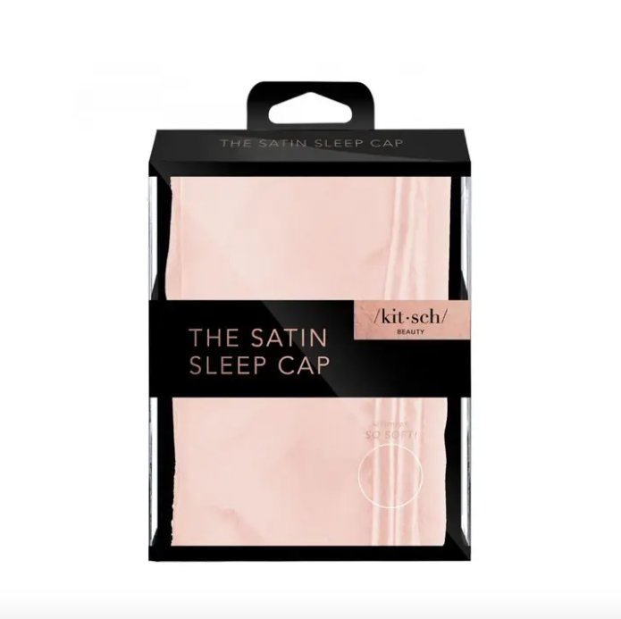 Satin Sleep Cap - Blush