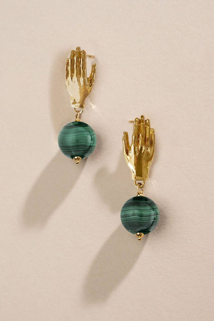 Goddess Earrings in Juno