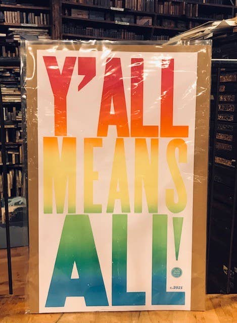 Y'all Means All Poster